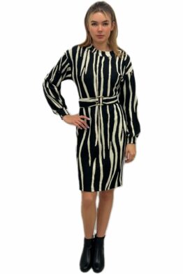 Kleit Bellezza must beežiga