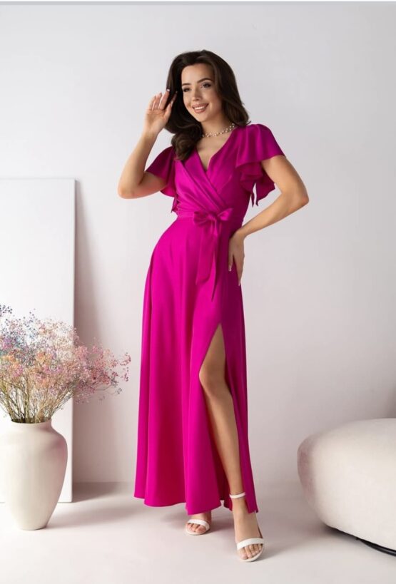 Kleit Model. fuksia säraga