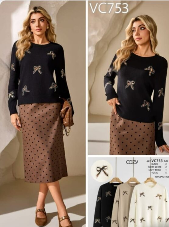 Kampsun Cozy lipsudega 753