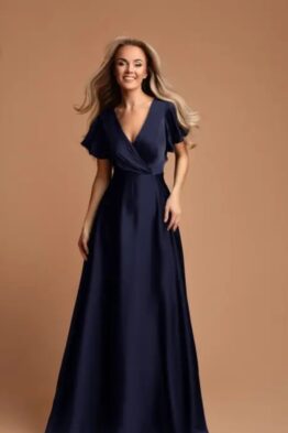 Kleit E&L tumesinine 1610QS naised