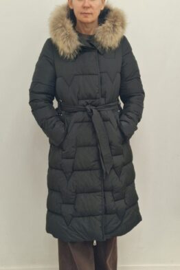 Mantel Moda must pikk 23163