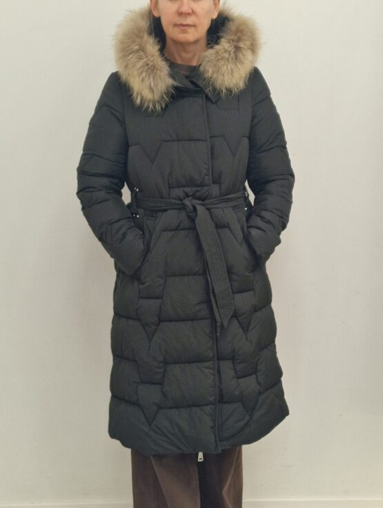Mantel Moda must pikk 23163