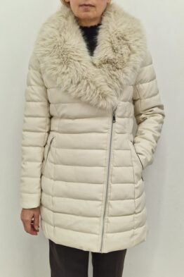 Jakk nahkne beež tepitud 011