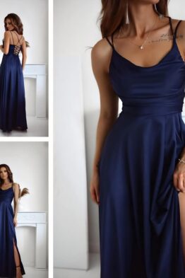 Kleit Duet tumesinine