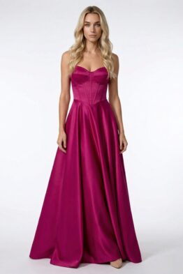 Kleit E&L fuksia taga paelad 2503