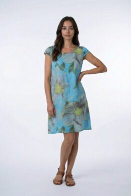 Kleit Lina sinine lilleline 6182